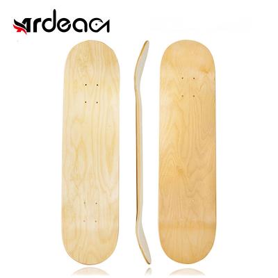 China ARDEA Adult 8 Inch OEM Painting Art Blank Wooden Maple Skateboard Cheap Wholesale Custom Decks for sale