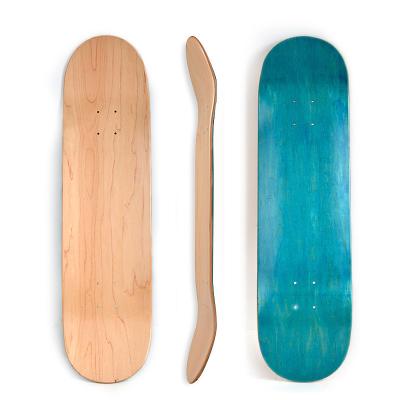 China Factory wholesale canadian sporty white maple pro wood adult custom skateboard decks for sale