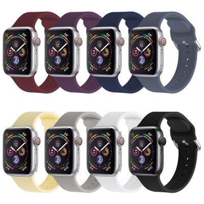 China Fashion\Luxury Popular Replacement Wristwatch Strap Silicone Bands 1/2/3/4/5/6/Se Dress Success For Apple Watch Strap 38Mm 40Mm 42Mm 44Mm for sale