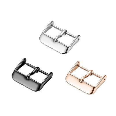 China Watch Band Stainless Steel Nail Pin Buckle For Leather Strap Buckle Apple Watch Buckle Accessories for sale