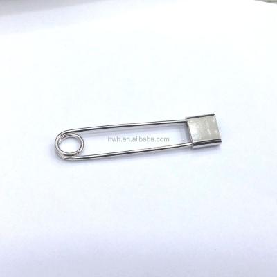 China H552 Solid Silver Back Bar Pin 925 Pin / Safty Wire Push Opened Pin for sale