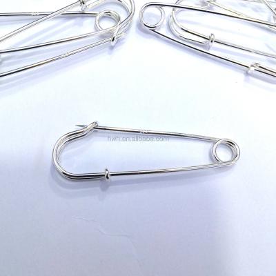 China 925 Sterling Silver H551 43mm Pin Qualified Metal Lock Pin Safety Pin for sale