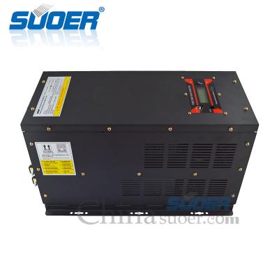 China Suoer 24V 220V 5000 Watt Pure Sine Wave Solar Power Inverter 510*275*285mm for sale