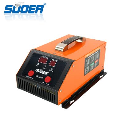 China 12V/24V Battery Charger Adaptive Automatic Type Suoer New Universal 12V24V Battery Charger With LED Display for sale