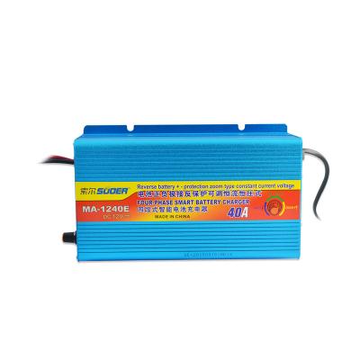 China Battery Suoer Standard 12V 40Amp Intelligent Auto Universal Battery Charger for sale