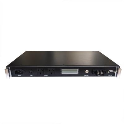 China 1000w 48V to 220V 2U Rack Mount Pure Sine Wave Telecom 48V Inverter Charger UPS 440*300*44MM for sale