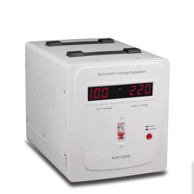 China home & Business 5KW 5KVA AVR Automatic Voltage Regulator Stabilizer for sale