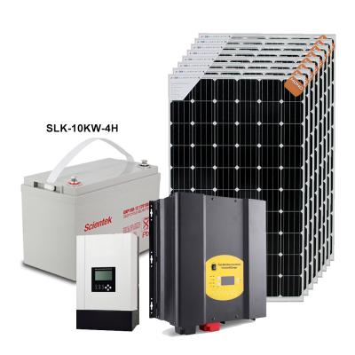 China 500W 1KW 2KW 3KW 5KW 10KW Solar Panel Cell Charger Home Power Inverter Controller Solar System Kit For Home for sale