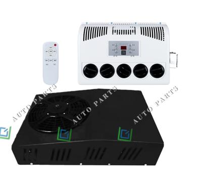 China CG air conditioning auto parts 12V 24V parking air conditioner. car for bus sleeping air cooler for SUV, RV, parking roof cooler for vehicles for sale