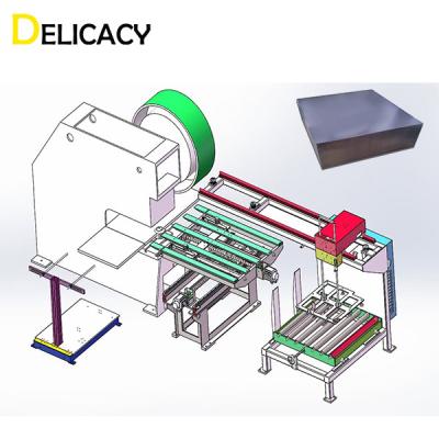 China Chapa metálica que alimenta e que perfura a máquina integrada para a linha de produção do tampão do ferro à venda