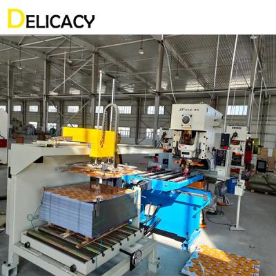 China 380V Iron Cap Making Machine Sheet Metal Feeding And Punching Integrated Machine for sale