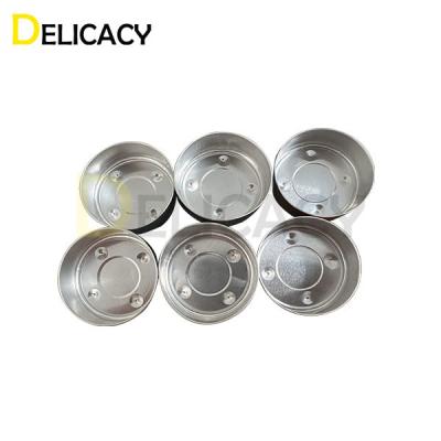 China Candle Storage Aluminum Cans Round Shape 1 Year Warranty Te koop