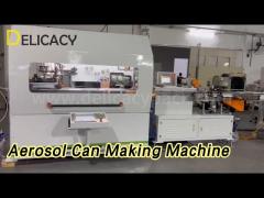 400CPM Aerosol Can Making Machine 380V Full Automatic No Splashing