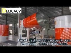 Fully Automated Production Line for 200L Film-Coated Iron Drums: Hands-Free Operation