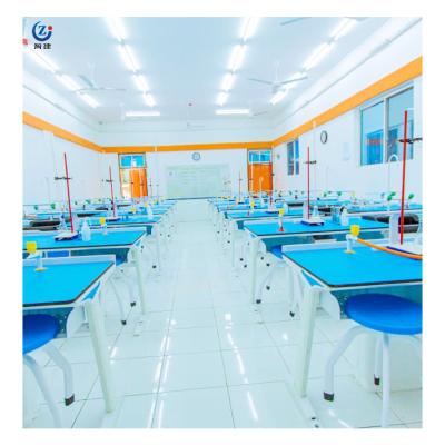 China Chemistry Biology Physics Student Lab Furniture Anti Alkali Ergonomic Classroom for sale