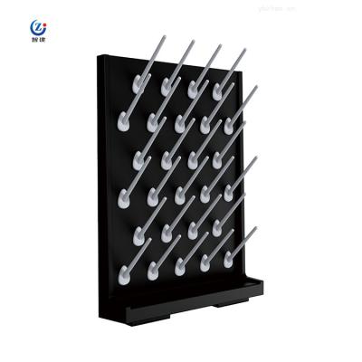 China Anti-Slip Lab Peg Board Laboratory Drying Rack met 10 cm gespaarde druppelgaten Te koop