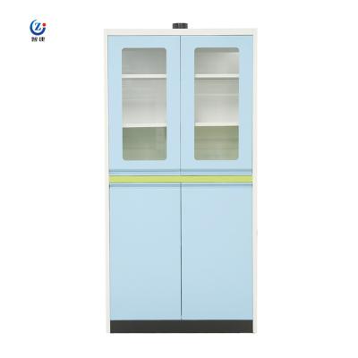 China Functional Lab Furniture Storage Cabinet With Key Lock Reinforced Doors for sale