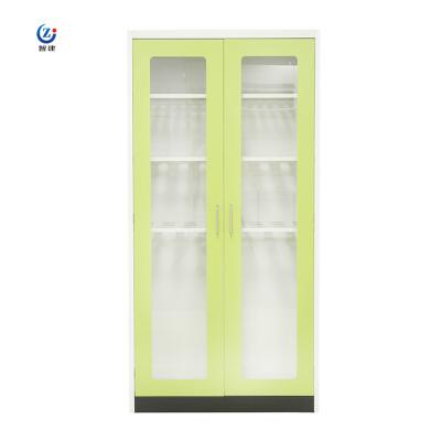 China White Steel Lab Cabinet For Commercial With Adjustable Shelves And Key Lock for sale