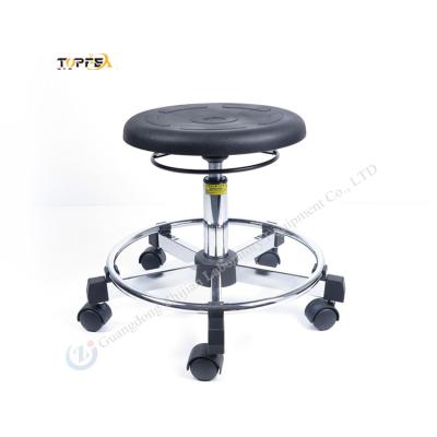 China Wheel Adjustable Height Black Lab Lift Chair with Aluminum Alloy Foot for sale