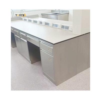 China SS Experiment Table Stainless Steel Workbench With Enhanced Corrosion Resistance for sale