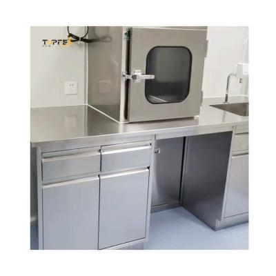 China Sturdy Stainless Steel Lab Workbench with Smooth Surface and Anti Corrosion Structure for sale