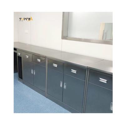 China Silver Stainless Steel Research Bench Stainless Steel Experiment Bench For Demanding Environments for sale