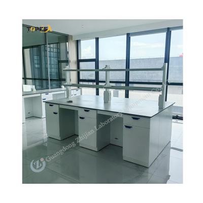 China Customized All Steel Lab Bench With 200-250 Kg Load Capacity for sale