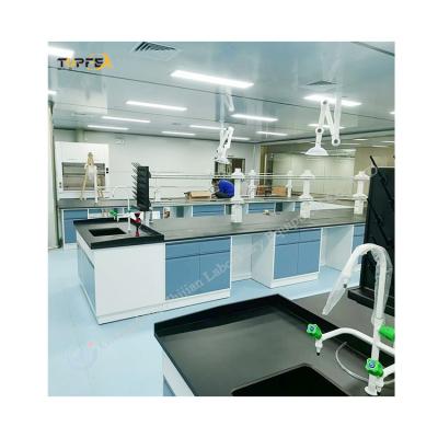 China Functionality Customized All Steel Lab Bench With Drawers Cabinets / Shelving for sale