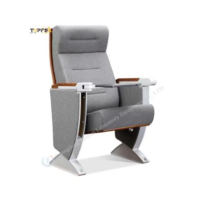 China Padded Foldable Auditorium Chair With Armrests for sale