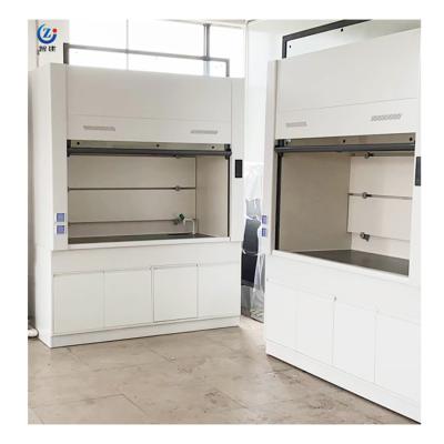 China Quiet High Airflow Steel Fume Hood With Optional Fan for sale