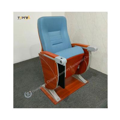 China Folding Church Chair Seat Auditorium Chair with Cushioned Seat and Backrest for sale