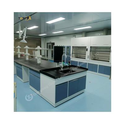 China Customized Lab Island Bench With PP Material for sale