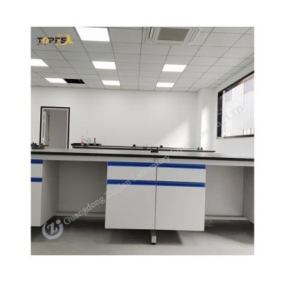 China Customizable Lab Wall Bench Length*W750*H850mm Easy Installation for sale