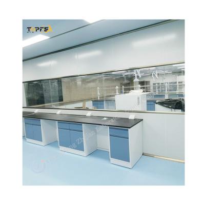 China High Durability Lab Wall Bench With Modern Design And Ceramic Table Top for sale