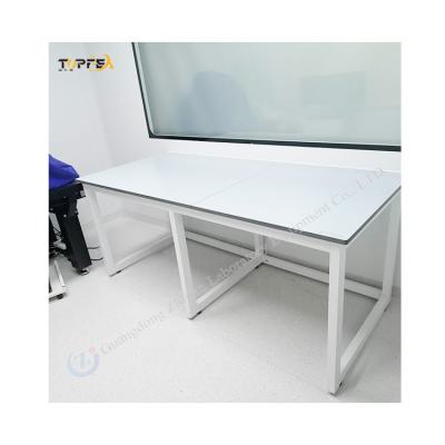 China Adjustable Structure Wall-mounted Laboratory Wall Bench For Modern Labs for sale