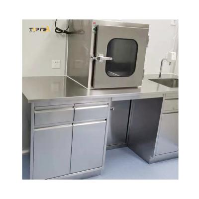 China Smooth Surface Stainless Steel Laboratory Bench for Laboratory Examinations for sale