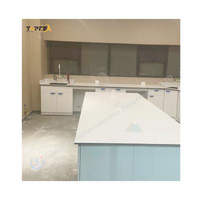 China Customized Biology Lab Furniture With 1500*850mm Length And Number Of Doors for sale