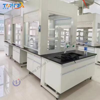 China Customized Lab Island Bench Shelves Drawers And Doors For Optimal Functionality for sale