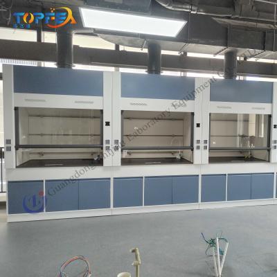 China Optional Fan Steel Fume Hood Low Maintenance Low Noise Level for Ventilation and Quiet Operation for sale