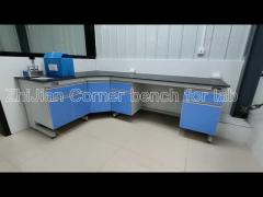 Modern Lab Wall Bench with Ceramic Table Top - Efficient and Reliable