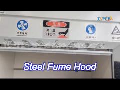 Acid Resistant Countertop Fume Hood High Airflow Iso Certified