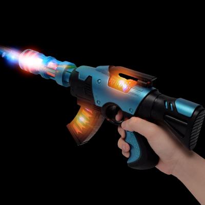 China Hot Selling Light And Healthy Electric Plastic Novelty Carry Gun Gun Toys For Kid for sale