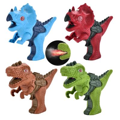 China Spray Smoke 2021 New Toys Children's Plastic Electric Spray Smoke Dinosaur Gun Sound Toys for sale