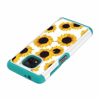 China Fancyc Shockproof Flower Rugged Durable Bumper PC TPU Protective Case For Motorola Moto G Power 2021 for sale