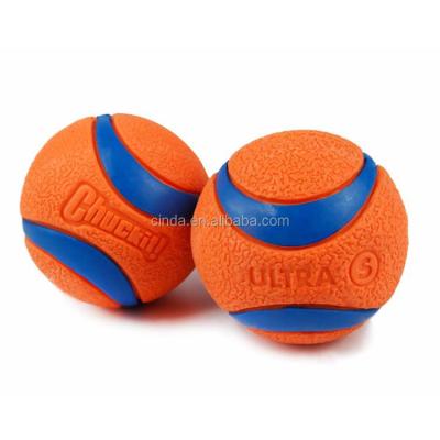 China Sustainable Dog Toys Rubber Pinball Balls For Biting Molars Toys Pet Supplies for sale