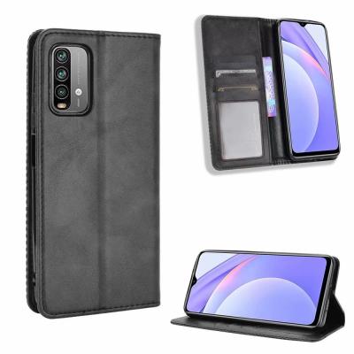 China Retro Flip Wallet Leather Case Cover for XIAOMI Redmi 9T/9 Power/Note 9 4G 100% Perfect Fit for sale