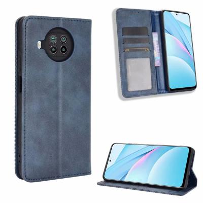 China Retro Flip Wallet Leather Case Cover For XIAOMI MI 10i 5G/REDMI Note 9 Pro 5G 100% Perfect Fit for sale