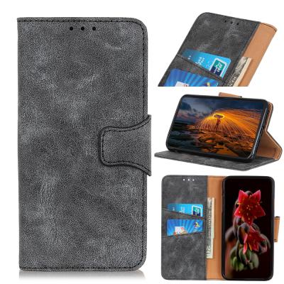 China Retro CORE NOKIA C01 MORE Shockproof PU Leather Flip Wallet Case For NOKIA C01 with Stand Card Slots for sale