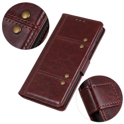 China Bean Curd Horse Pattern Shockproof PU Leather Flip Wallet Case For Google PIXEL 6 With Stand Card Slots for sale