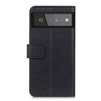 China Cassegrain Shockproof PU Leather PIXEL 6 Flip Wallet Case For Google With Holder Card Slots for sale